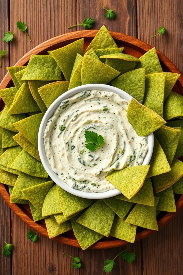 spinach artichoke dip appetizer