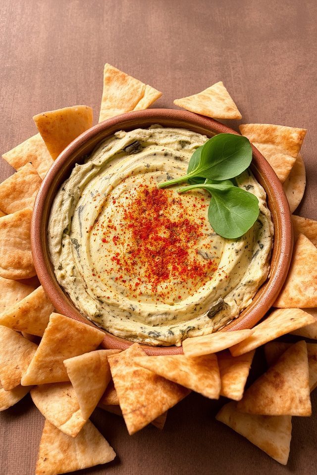 spinach artichoke super dip
