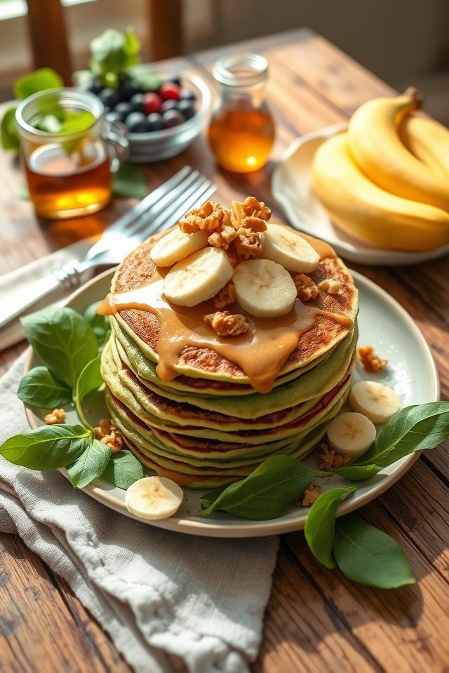 spinach banana pancake recipe