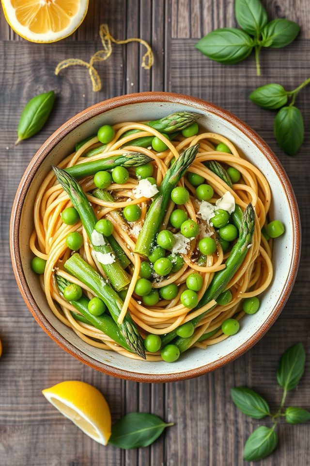 spring vegetable pasta recipe