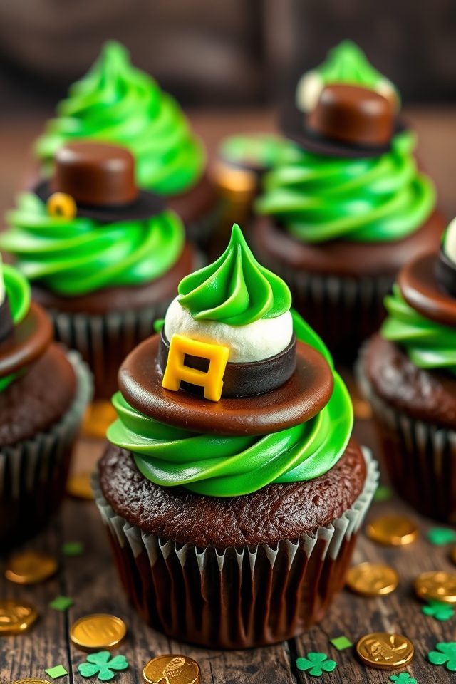 st patrick s day cupcakes