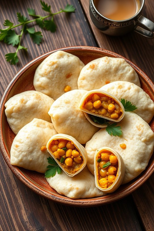 steamed mung bean dumplings