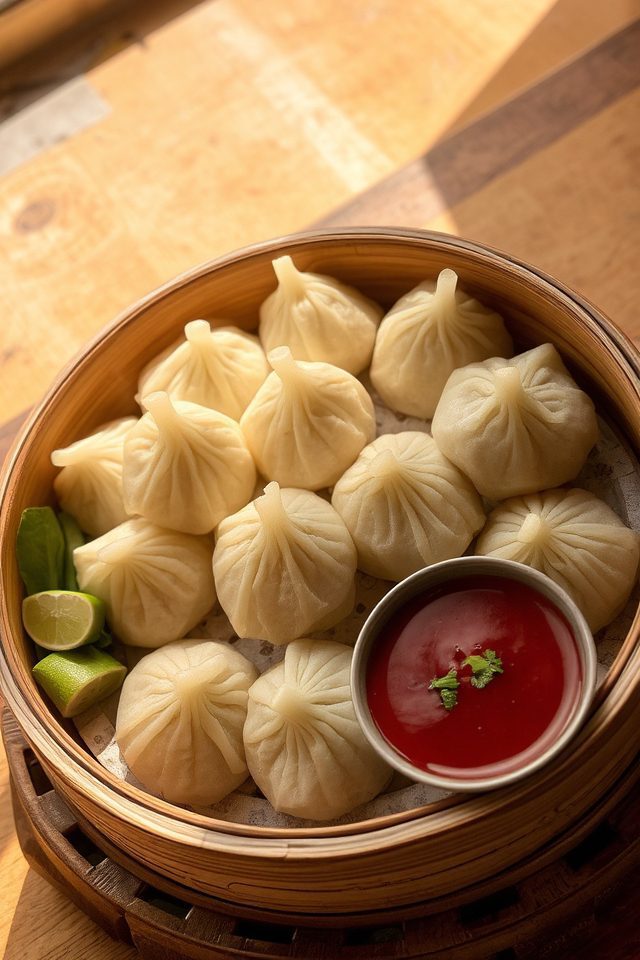 steamed nepalese dumpling recipes