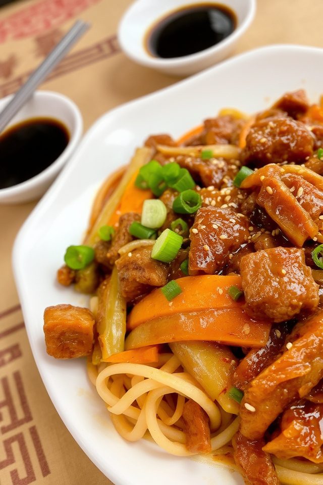 stir fried chinese noodles