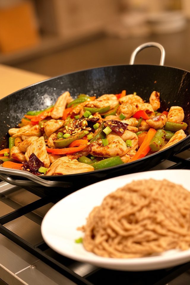 stir fry lean proteins