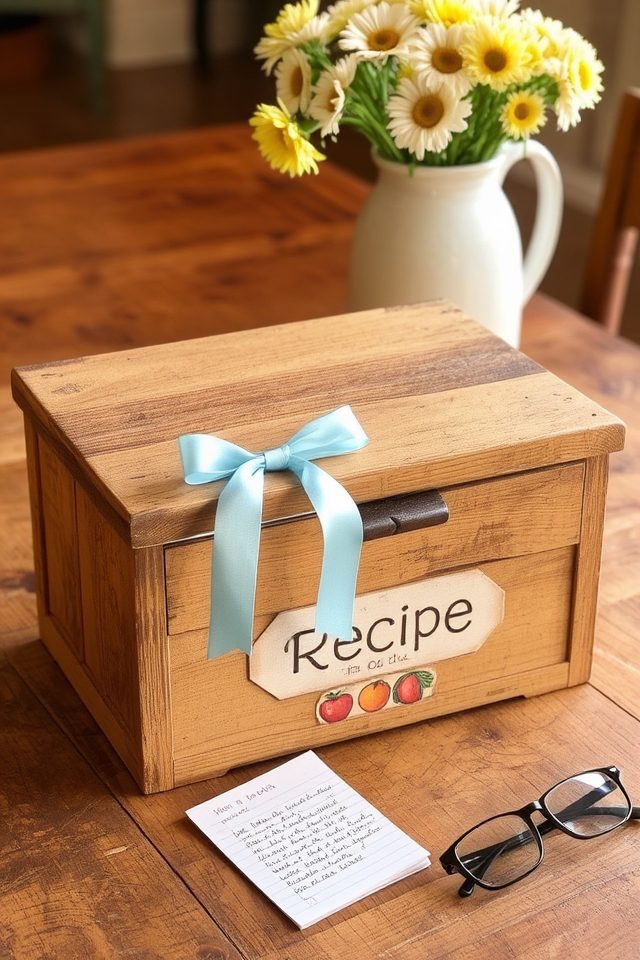 store favorite recipe cards