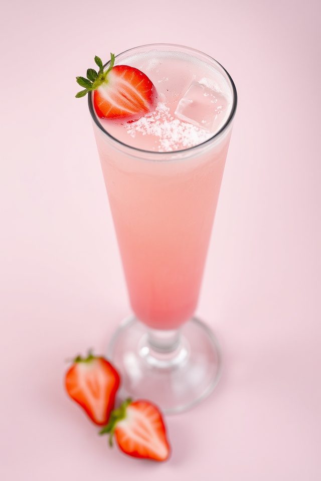 strawberry acai coconut refresher