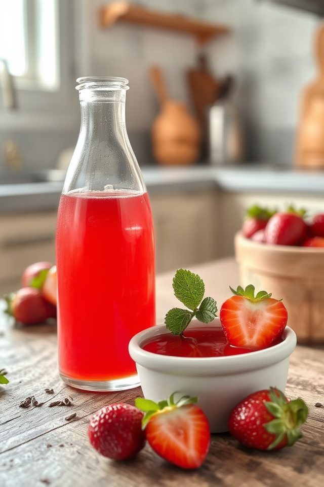 strawberry sweet sauce recipes