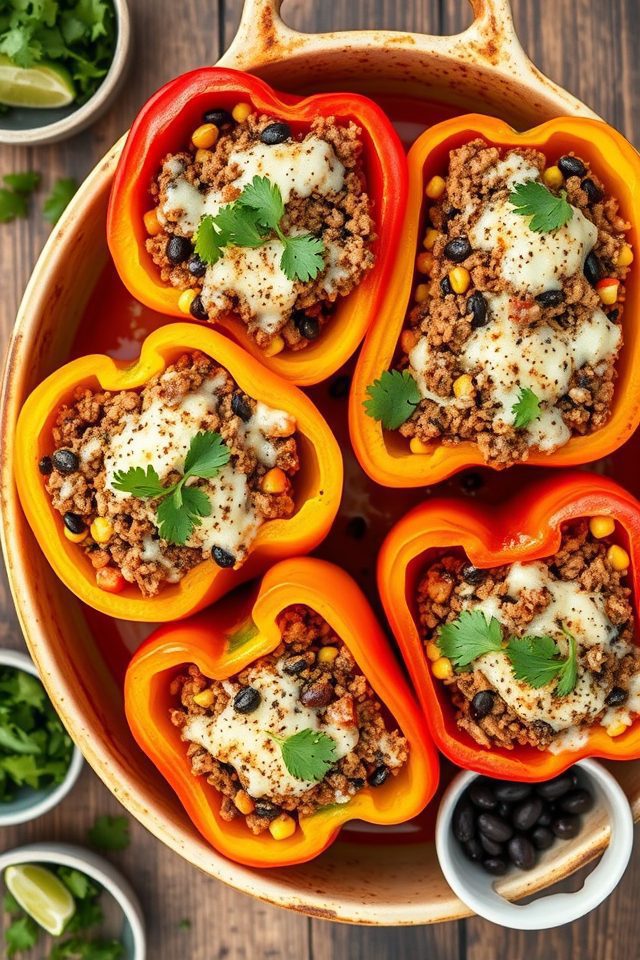 stuffed peppers southwest style