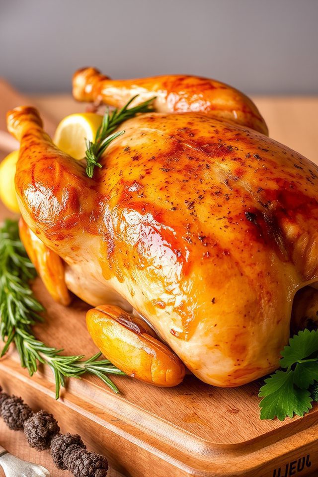 succulent garlic herb chicken