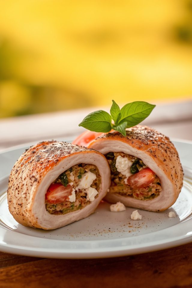 summer chicken feta delight