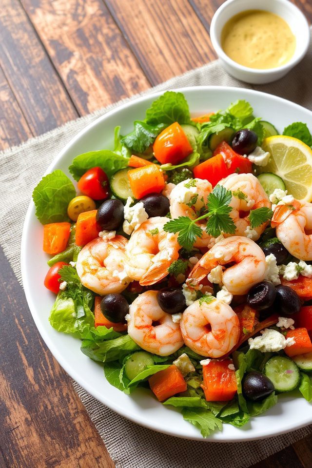 summer shrimp salad delight