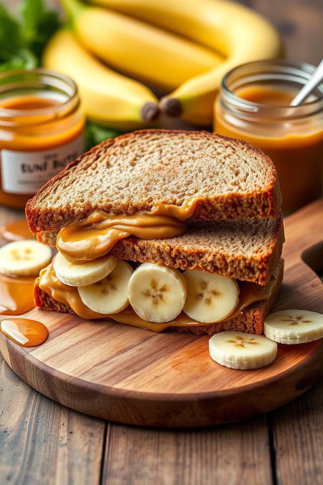 sunflower banana sandwich recipe