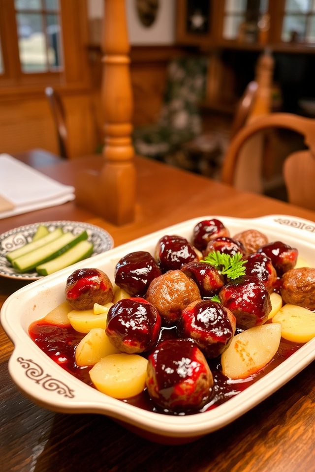 swedish meatballs main course