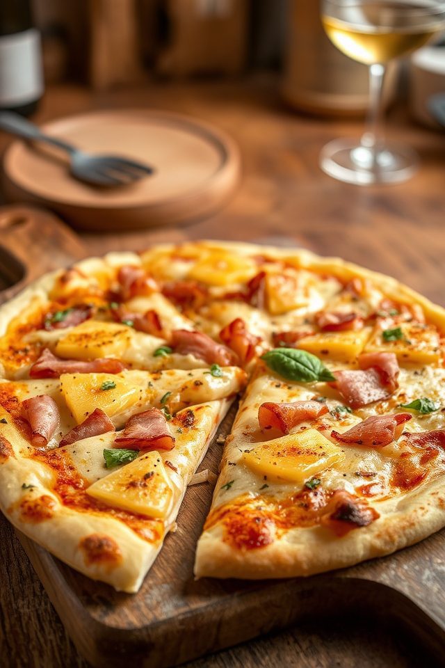 sweet and salty pizza