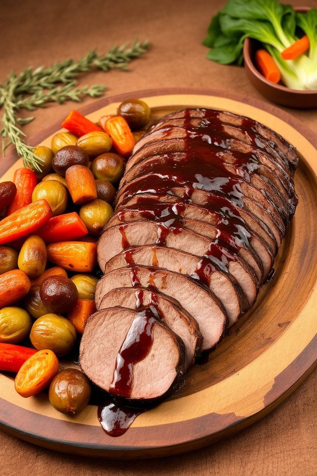 sweet and savory dish