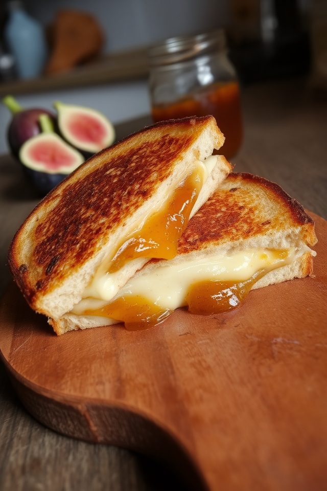 sweet and savory sandwich