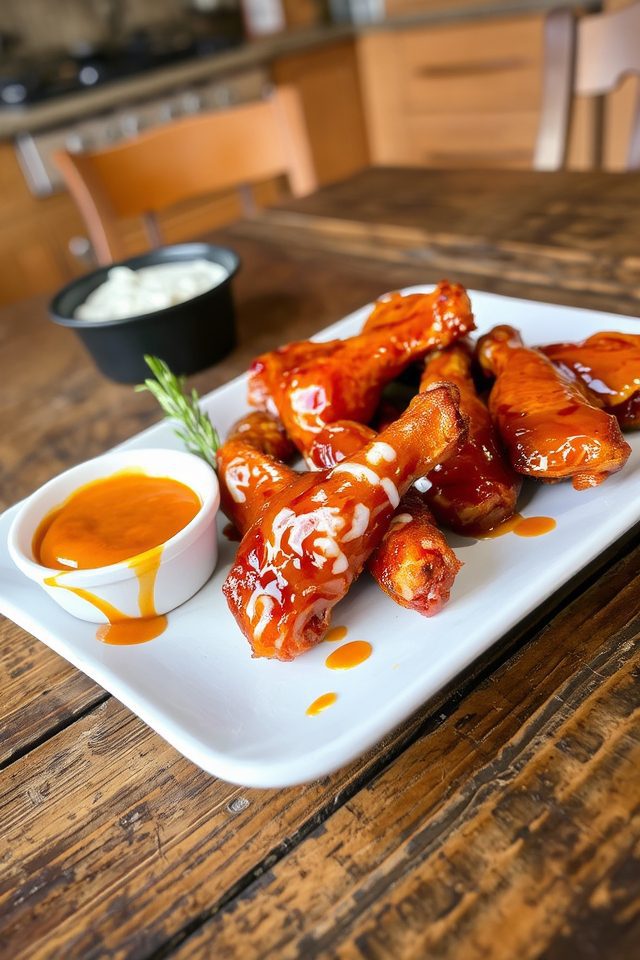 sweet and smoky glaze