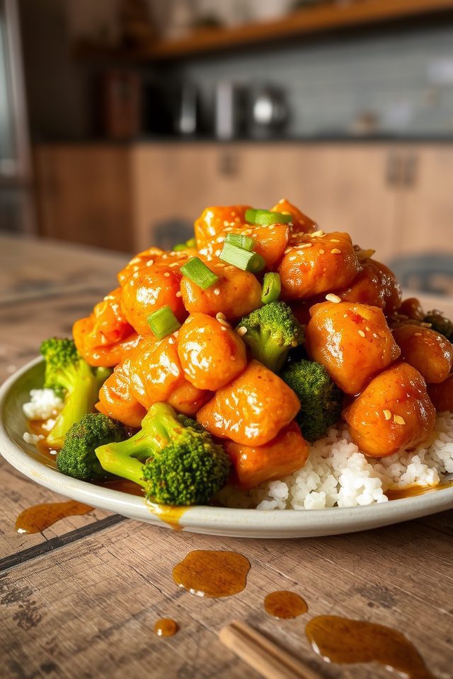 sweet and sour chicken