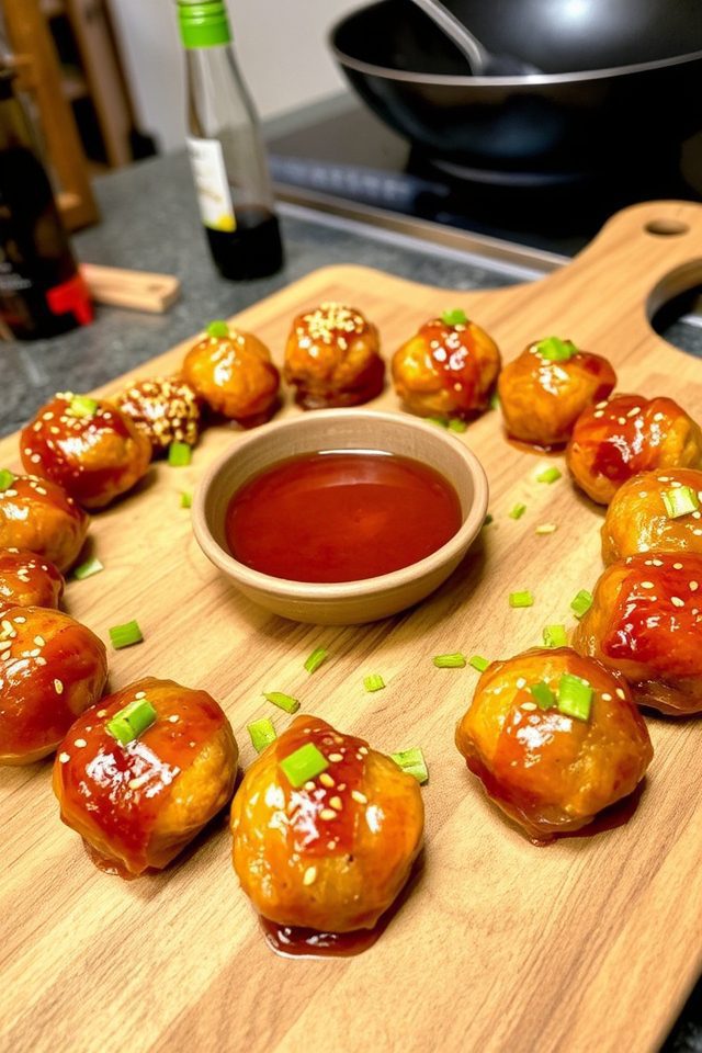 sweet and sour meatballs