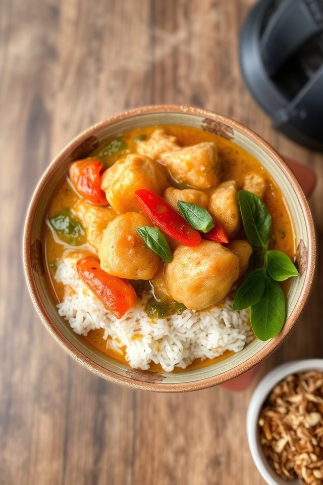 sweet and spicy curry