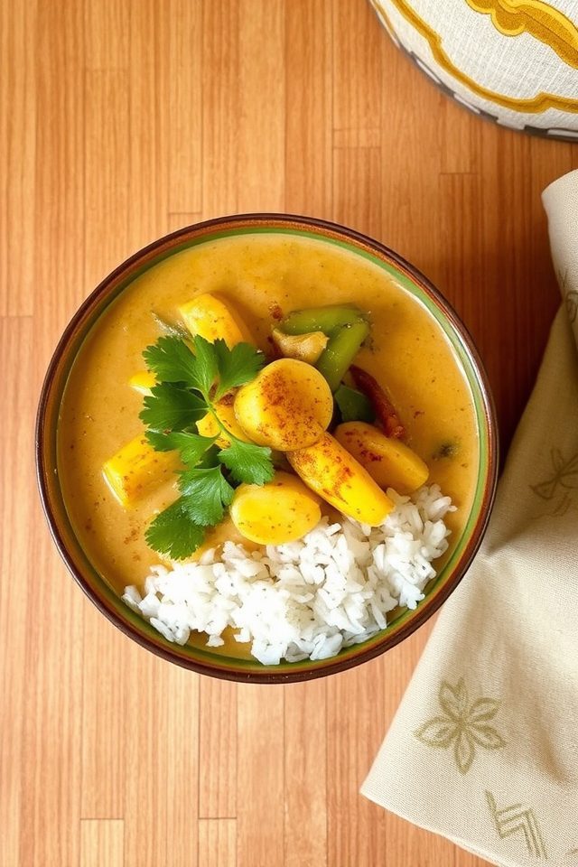 sweet and spicy curry