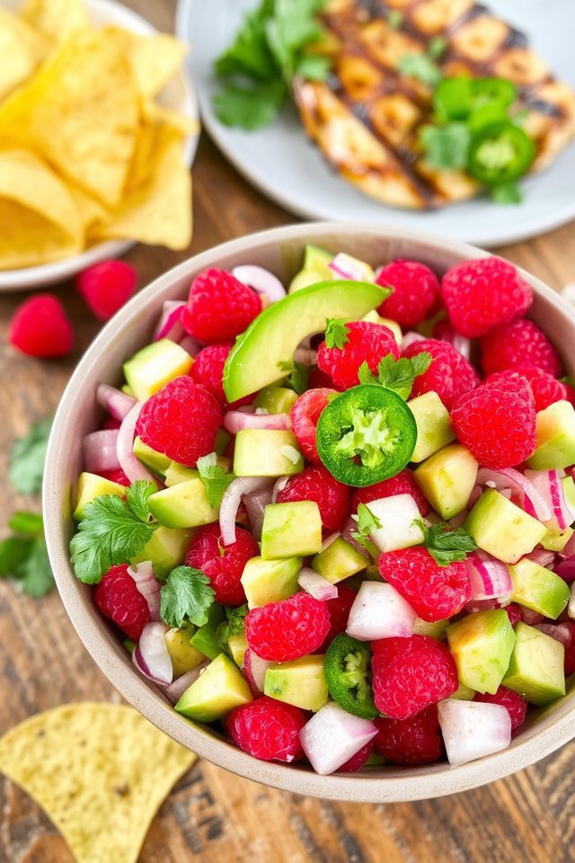 sweet and spicy salsa