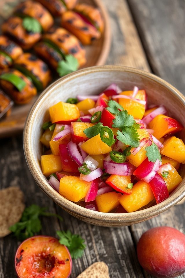 sweet and spicy salsa