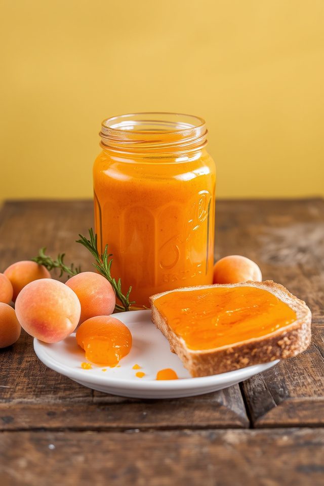 sweet and tangy apricot