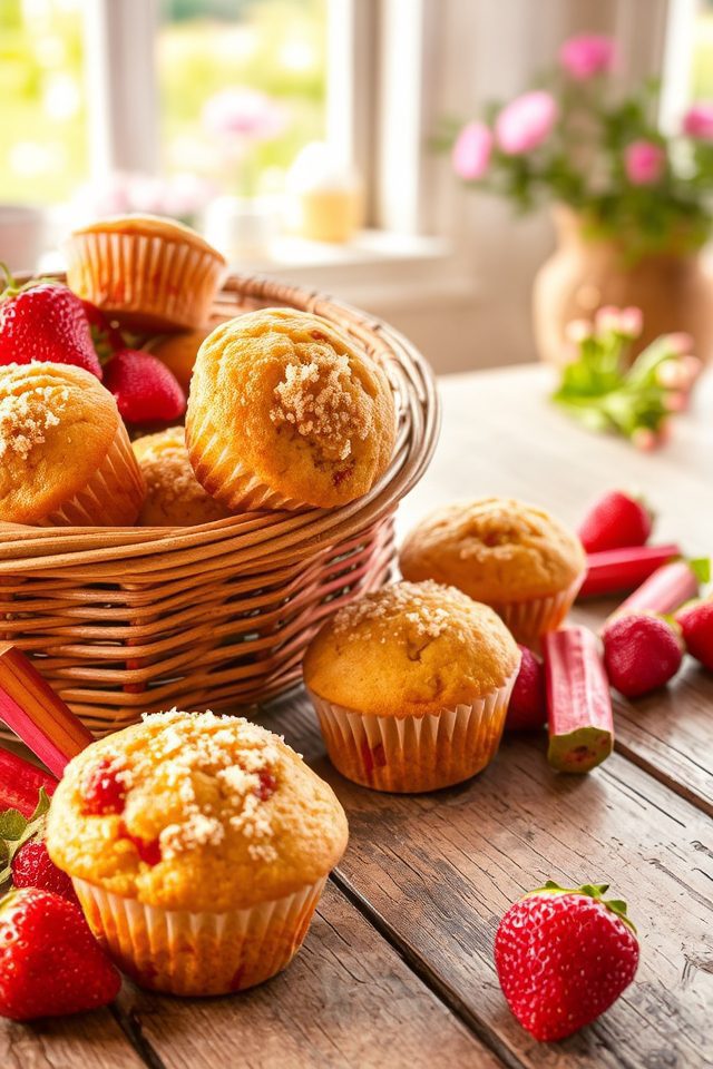 sweet and tangy muffins