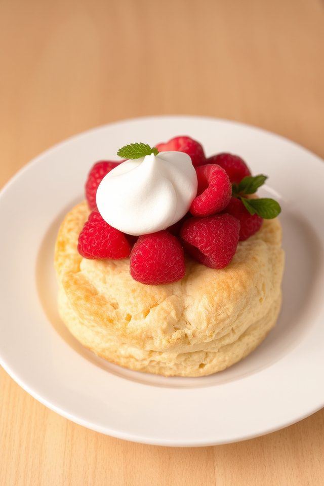 sweet biscuits and cream