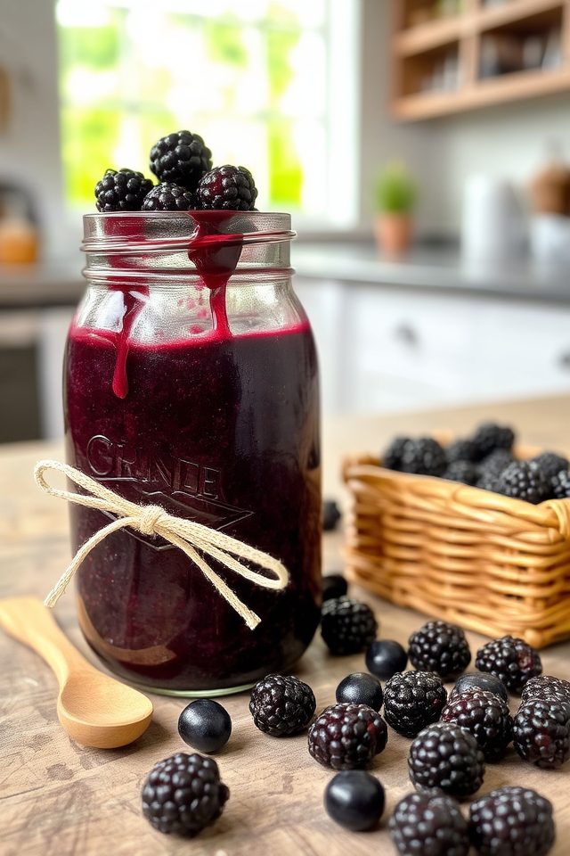 sweet blackberry jam recipe