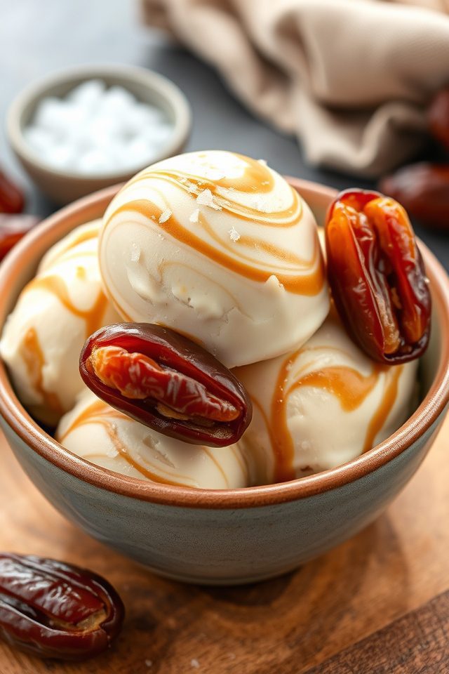 sweet caramel date dessert