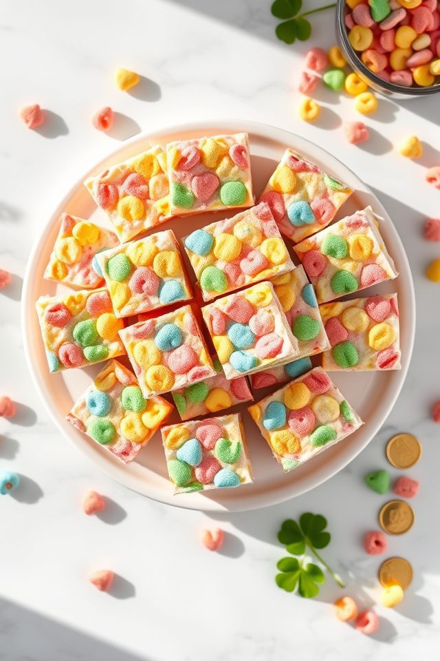 sweet cereal marshmallow bars