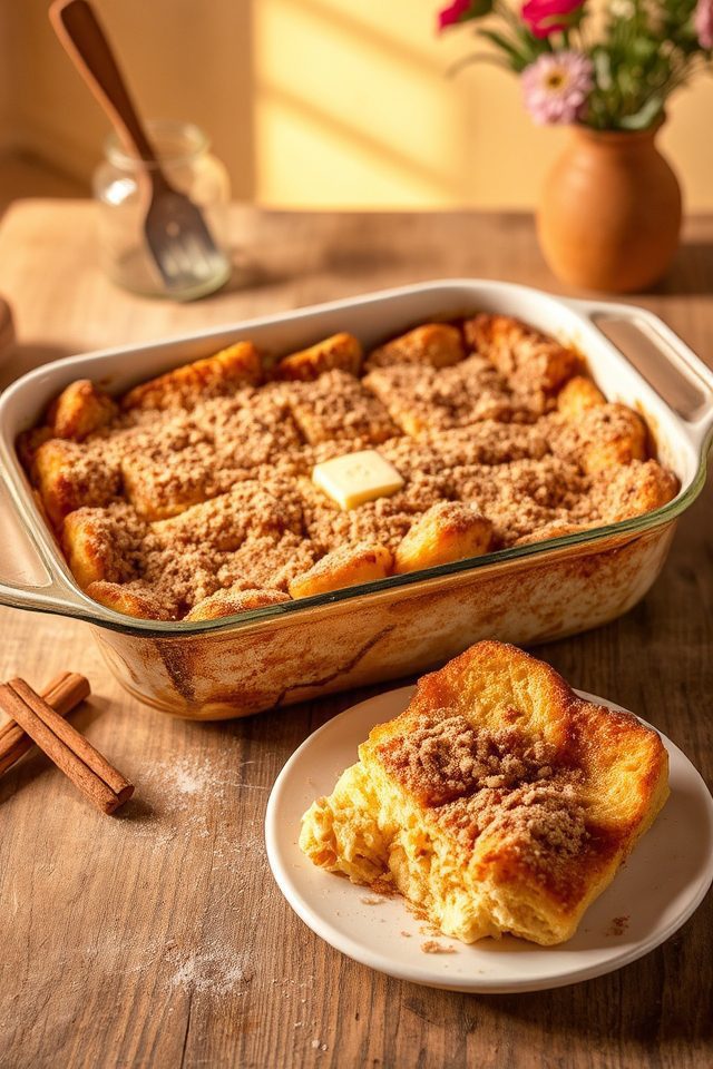 sweet cinnamon morning treat