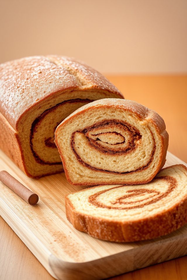 sweet cinnamon swirl bread