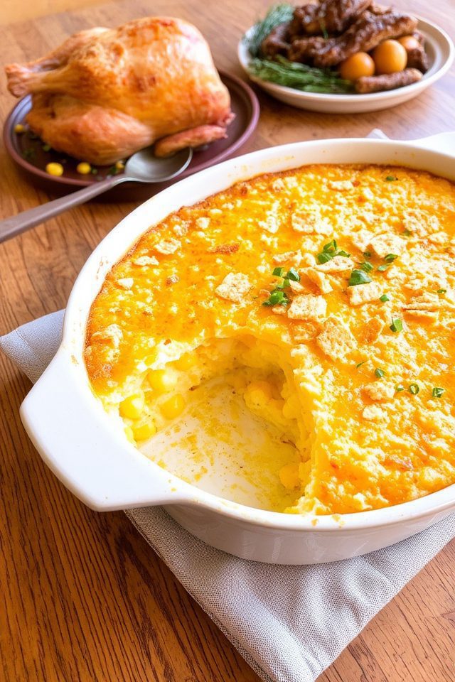 sweet creamy corn casserole