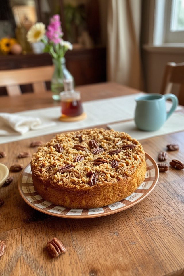 sweet maple pecan breakfast