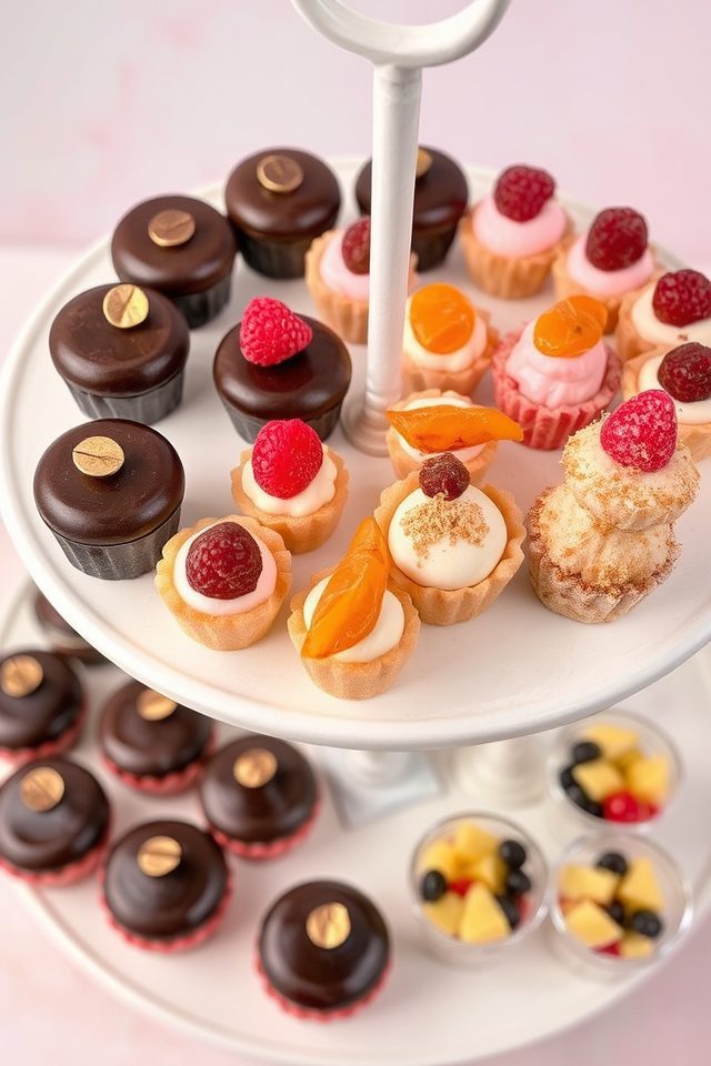 sweet miniature dessert options