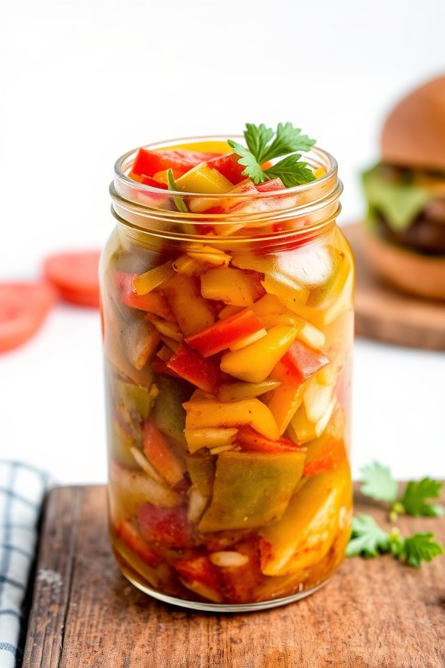sweet pepper relish recipe