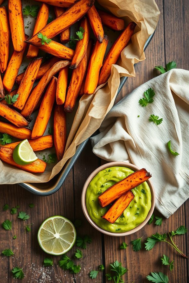 sweet potato avocado dip