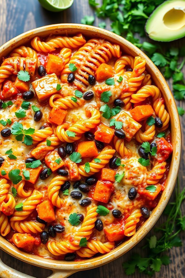 sweet potato bean casserole