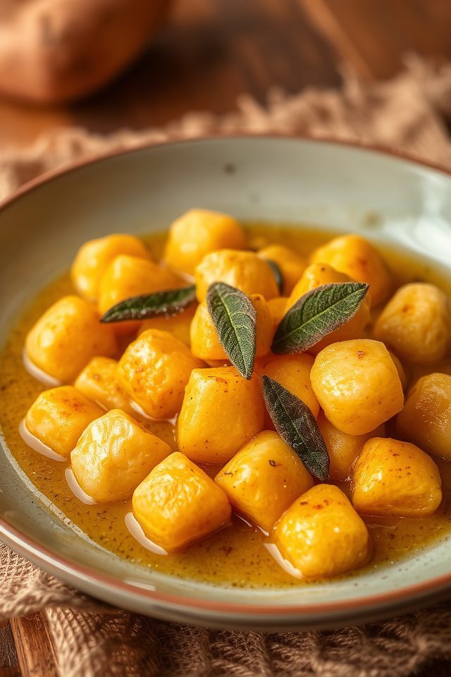 sweet potato brown sauce