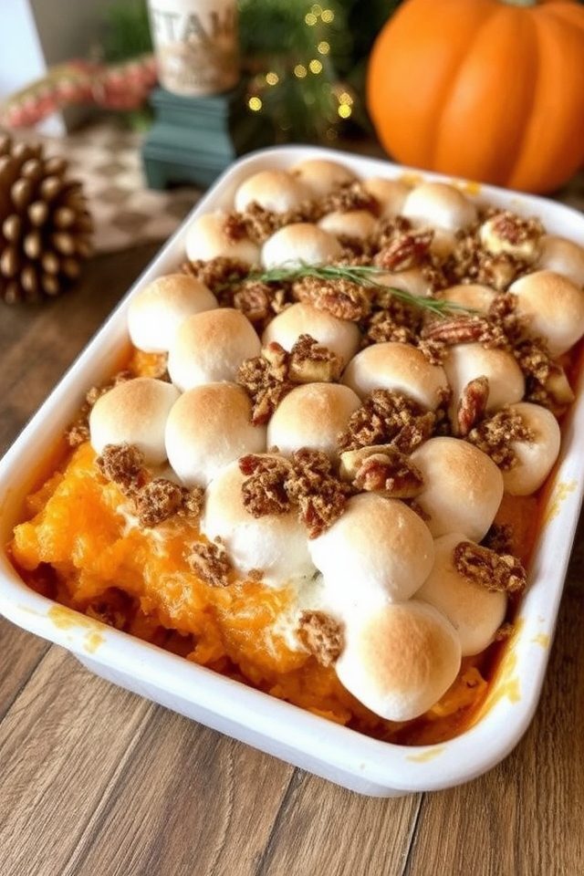 sweet potato holiday dessert