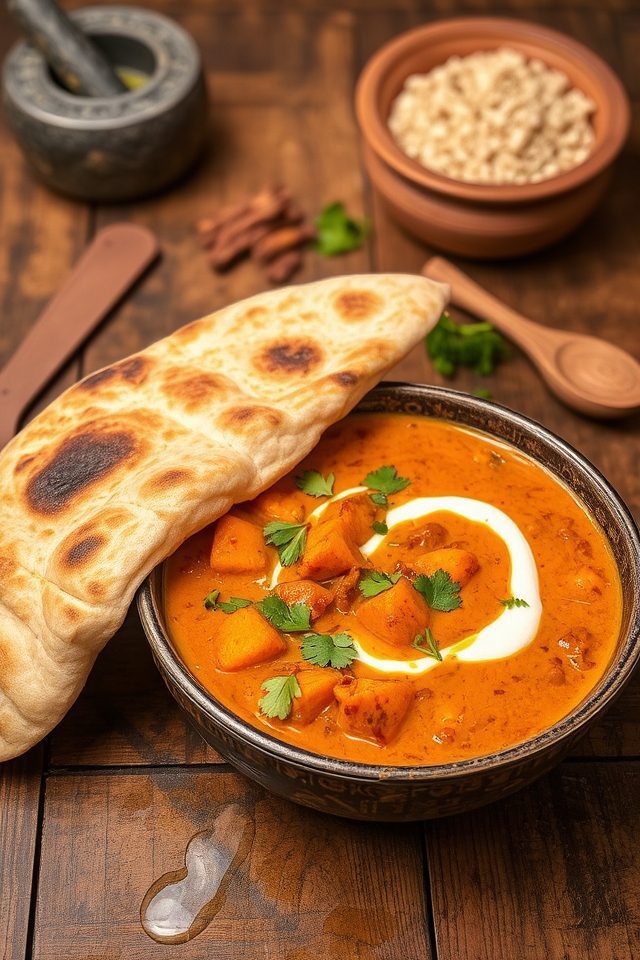 sweet potato lentil curry