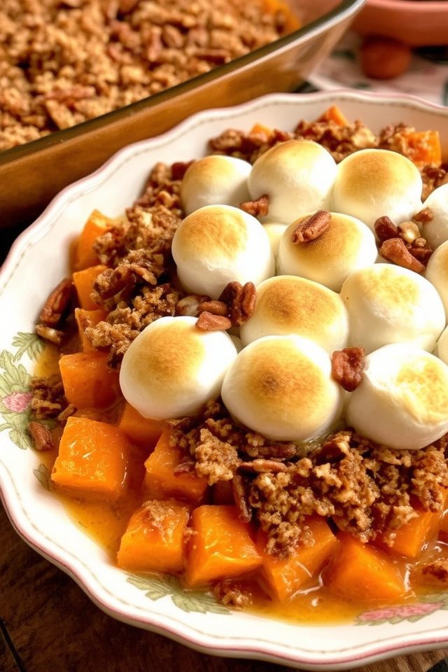 sweet potato marshmallow casserole