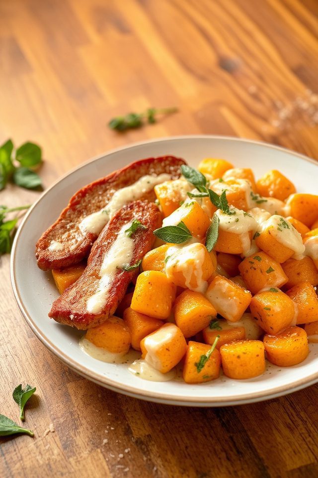 sweet potato savory dish