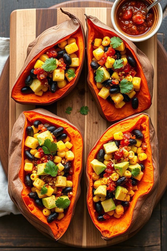 sweet potatoes stuffed recipe