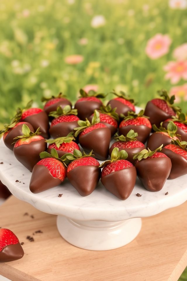 sweet romantic picnic treat