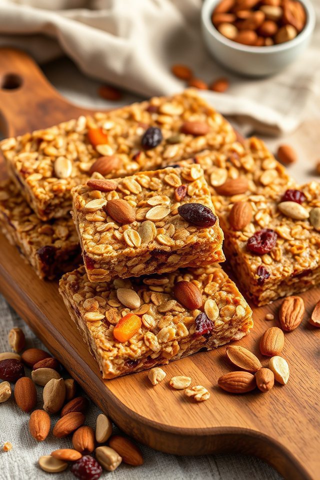 sweet salty snack bars